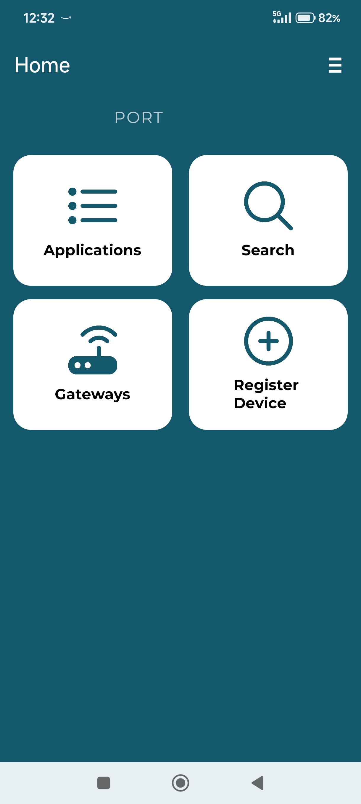 Inicio App