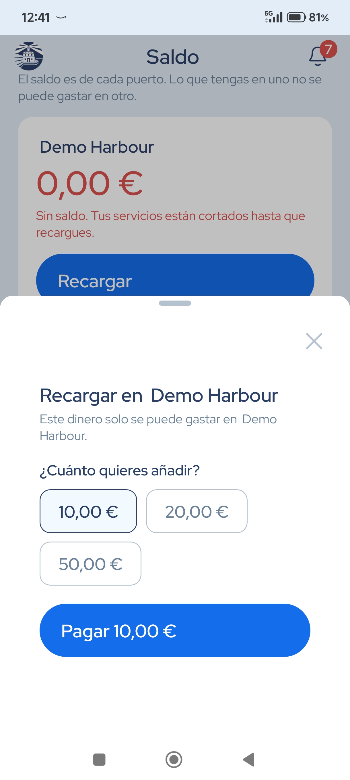 Recarga de Saldo