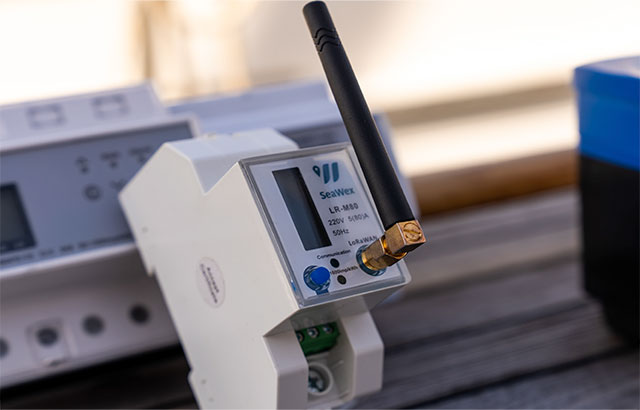 Sistema SeaWex SmartMeters para lectura de contadores inteligentes portuarios